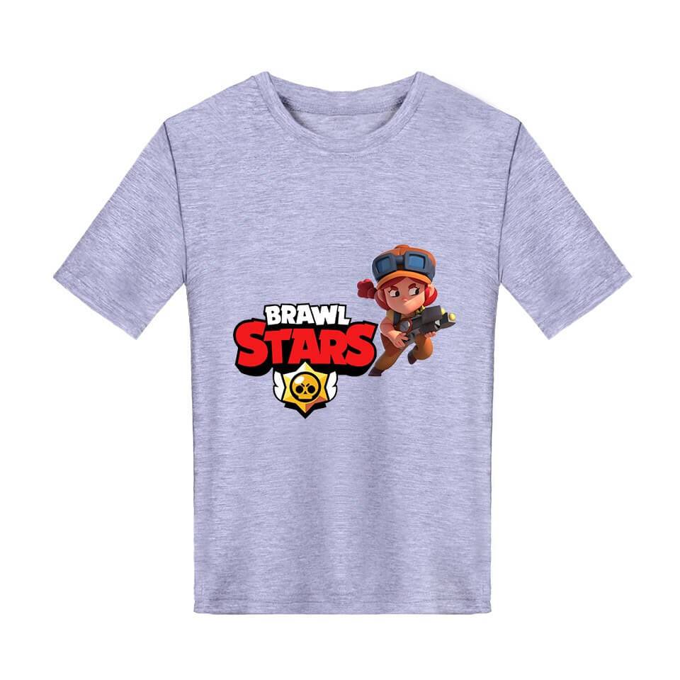 Brawl Stars Jessie 3d Printed T Shirts Spring Tops Summer Tees For Kid Amcoser - brawl stars kids 3d t shirt roblox shirt