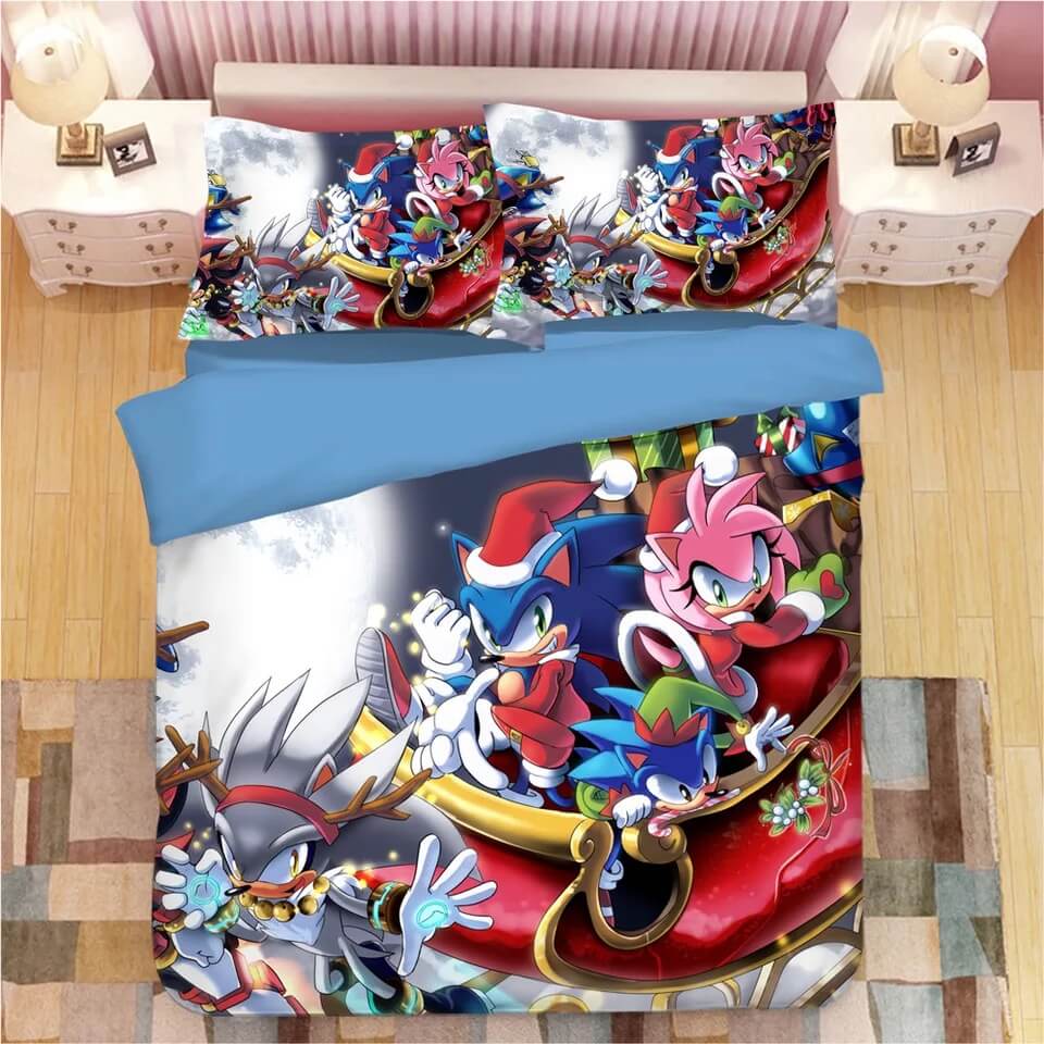 Sonic Generations 4 Bedding Set Duvet Cover Set Bedroom Set Bed