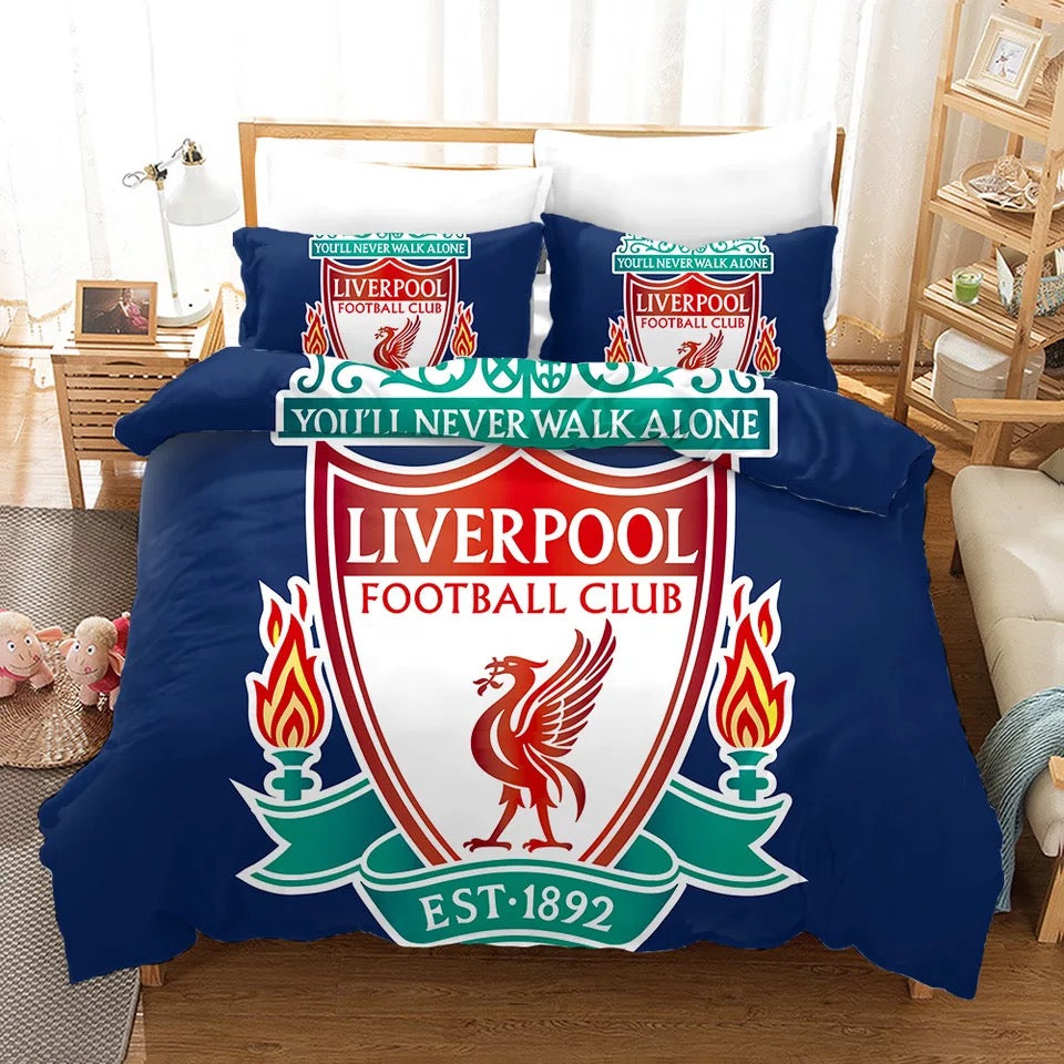 Liverpool Football Club You Ll Never Walk Alone 2 Bedding Set Duvet C Amcoser - roblox duvet cover uk
