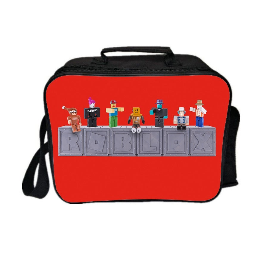 Roblox Theme Joy Series Lunch Box Lunch Bag Red Doll Team Amcoser - roblox dead by daylight theme