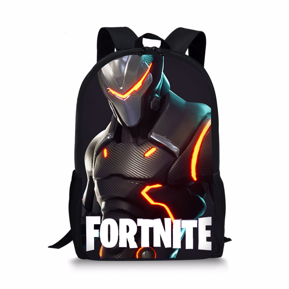 load image into gallery viewer fortnite backpack bag fortnite school sports battle royale game omega - omega face fortnite