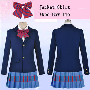 Anime Love Live Cosplay Costumes School Uniform - anime school uniform skirt roblox