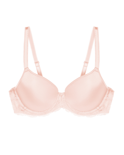 Wacoal 853256 Rose Dust/Angel Wing Lace Affair Molded Underwire Bra ...