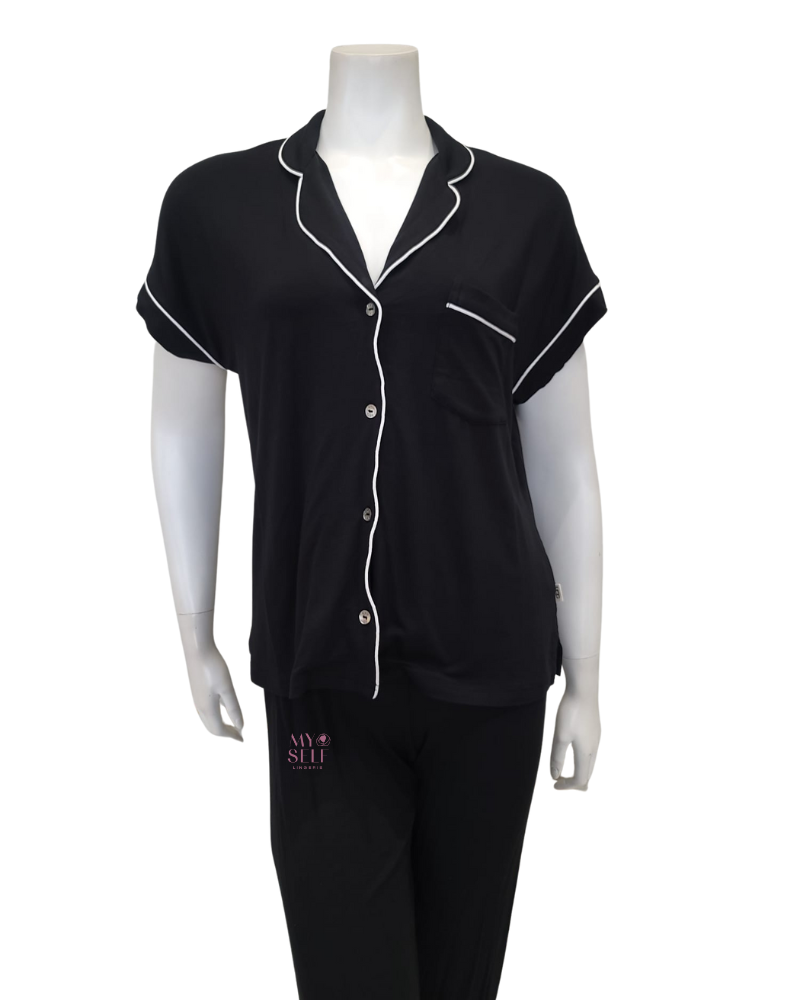 Needles PajamaSet Poly Sateen DARKGLAY L amnayahotels.com