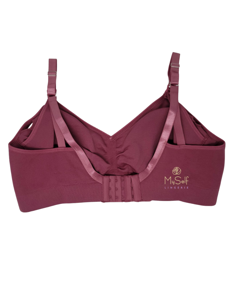 Rosa Faia Fleur Underwire Side Support Bra Berry Rose 32J by Anita