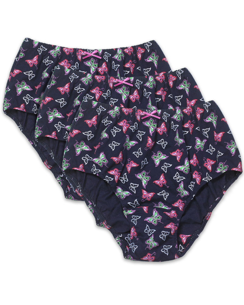 Junior Girls Soft 100% Cotton Underwear Teenage Panties Kids