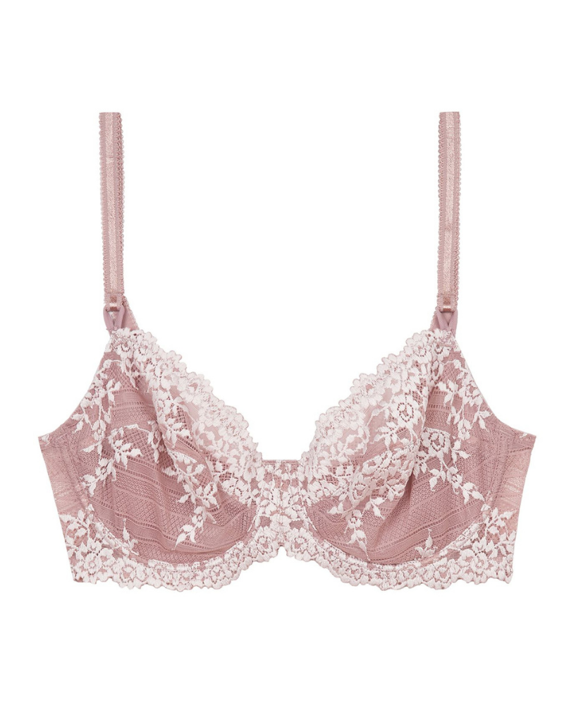 Wacoal Embrace Lace Underwire Bra 65191, Up To Ddd Cup In Woodrose