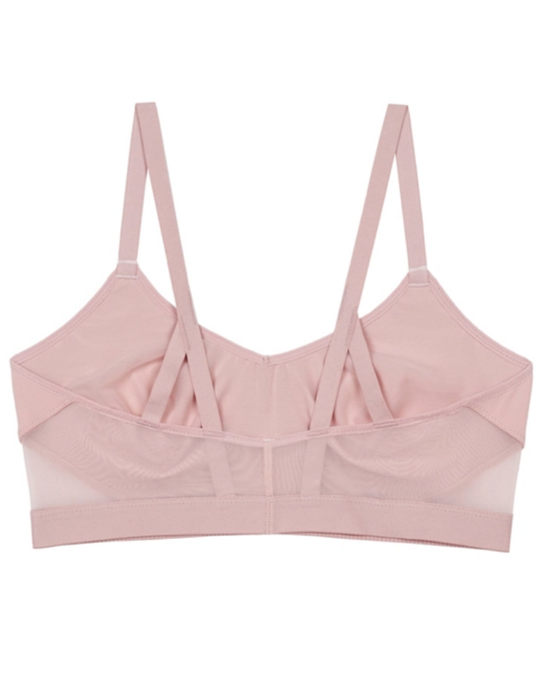 Lace Detail Wirefree Bralette, Bras