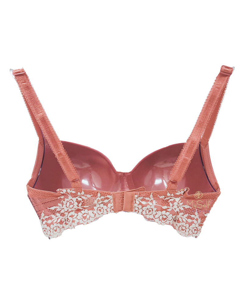 Wacoal Embrace Lace Classic Underwire Bra - Faded Rose/White Sand