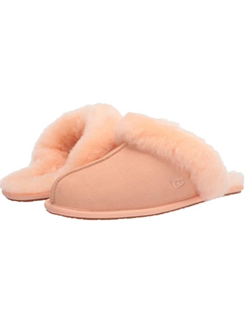 ugg scalloped suede slipper