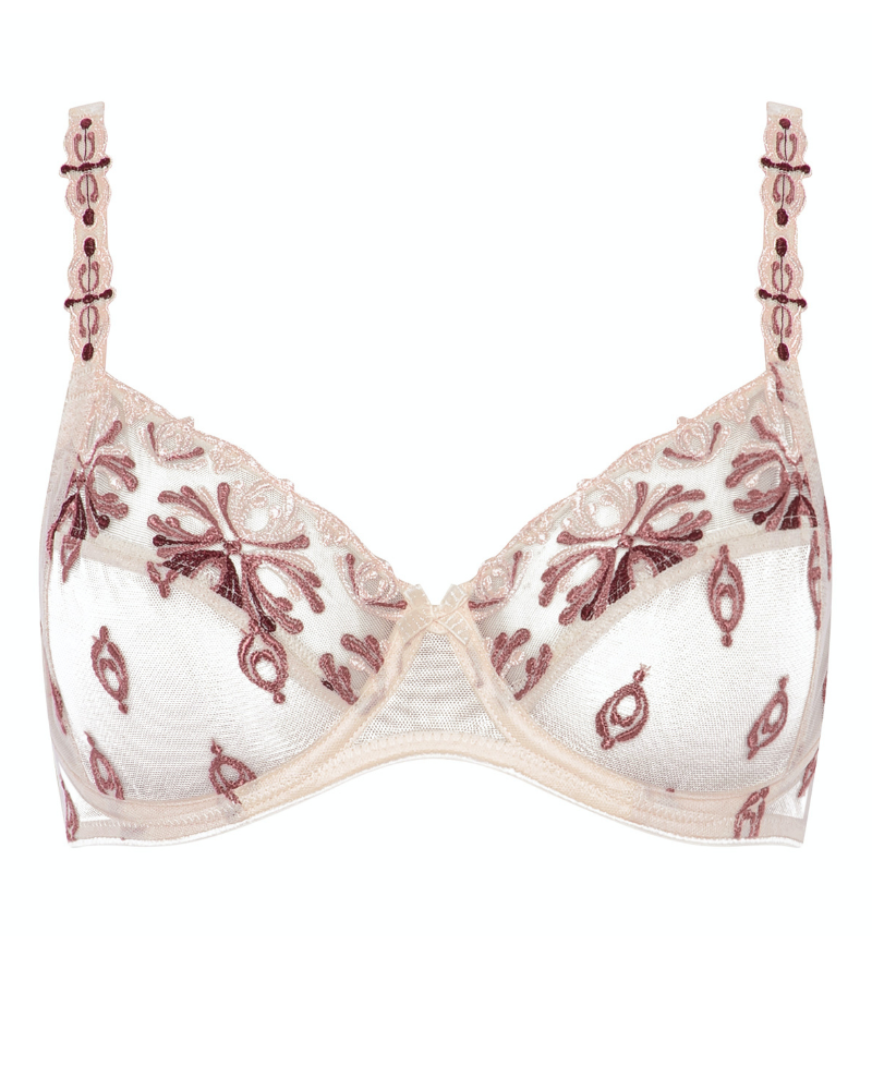 Chantelle Women's Champs Elysees Underwire Full Coverage Unlined Bra 2601  34H Ivory