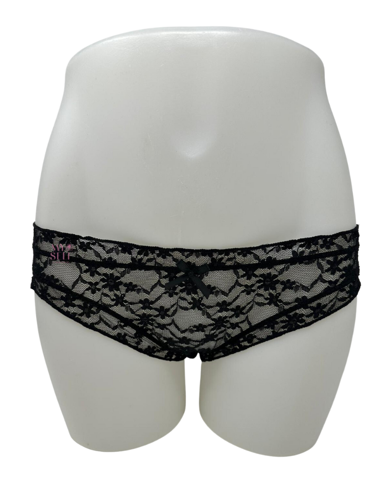 Softest Lace Bikini Panty Black S by DKNY