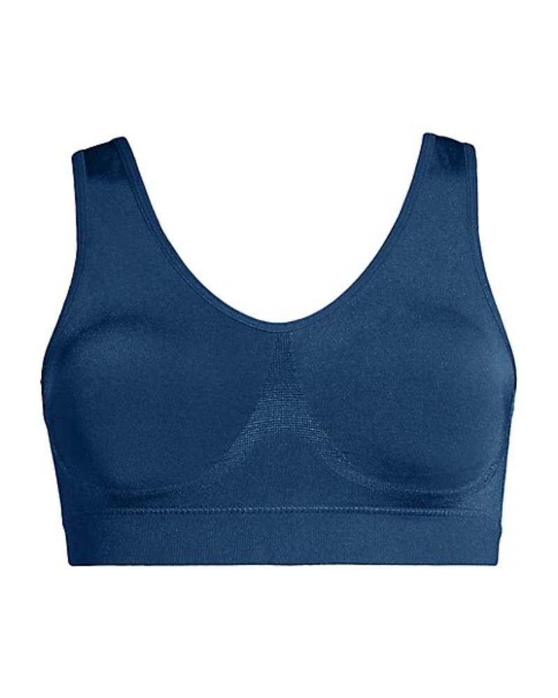 Wacoal Women's B-Smooth Bralette, Windward Blue : : Fashion