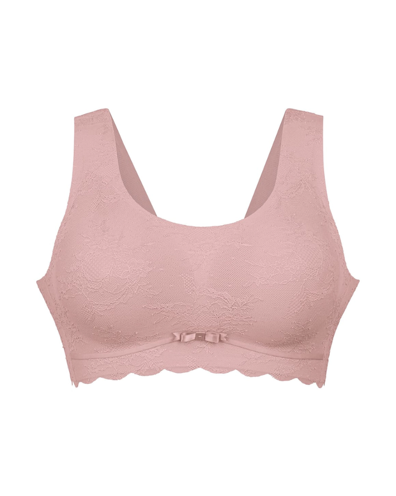 Lace LIGHT Padded Bralette Breathable Wire Free Crop Top