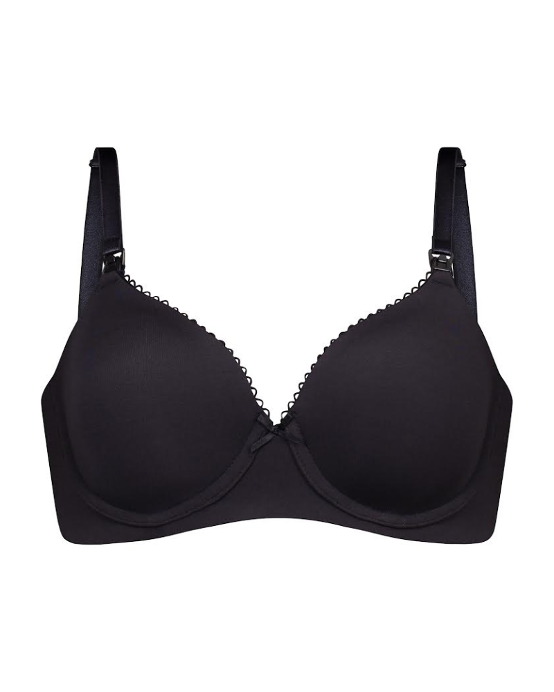 Va Bien 602 Black Nursing Minimizer Underwire Bra –