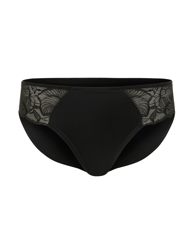 Softest Lace Bikini Panty Black S by DKNY