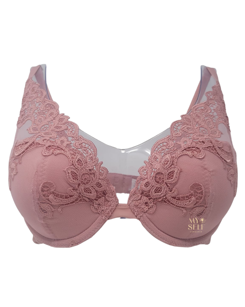 Simone Perele Wish Triangle White Push Up Bra - Plums Lingerie