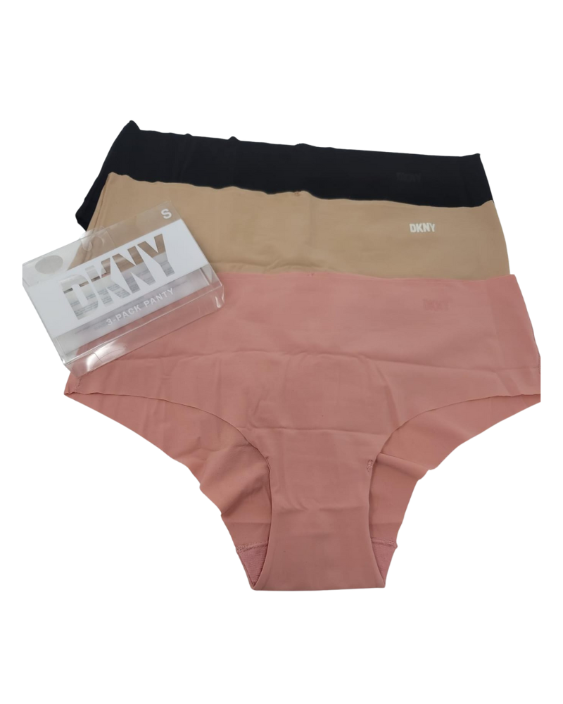 DKNY Litewear Hipster, S, Nude / Black : : Clothing