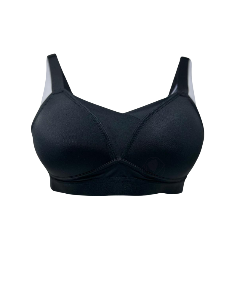 Chantelle 12M2 Fleurs Plunge T-Shirt Bra in Black: 32DD