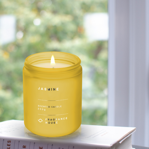 the scent from jasmine candle can make you focus on your work