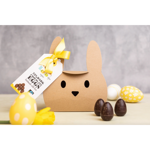 Dark Chocolate Mini Eggs | Fairtrade + Organic + Vegan