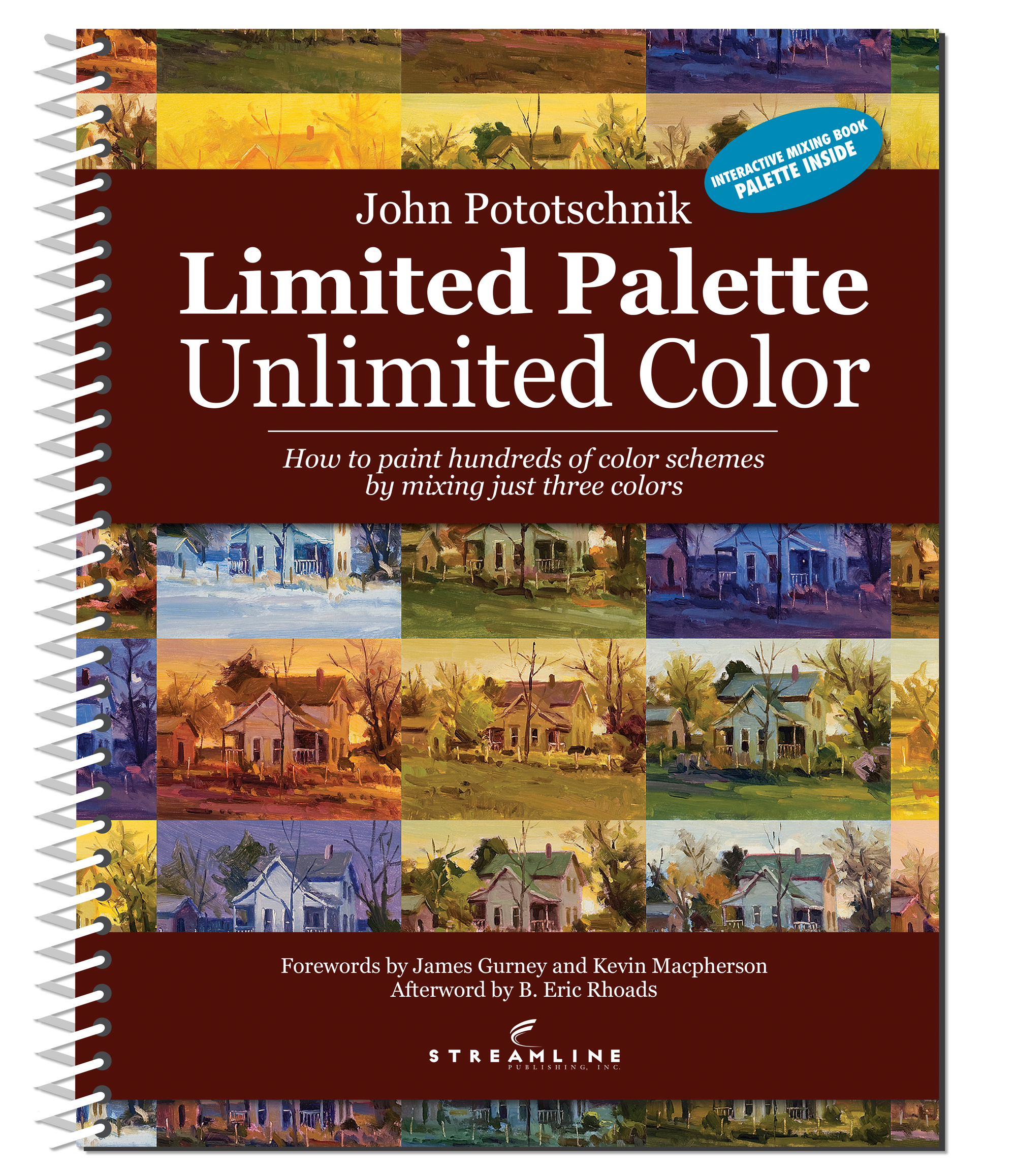 John Pototschnik Unlimited Color With A Limited Palette Softcover Boo Liliedahl Art Video