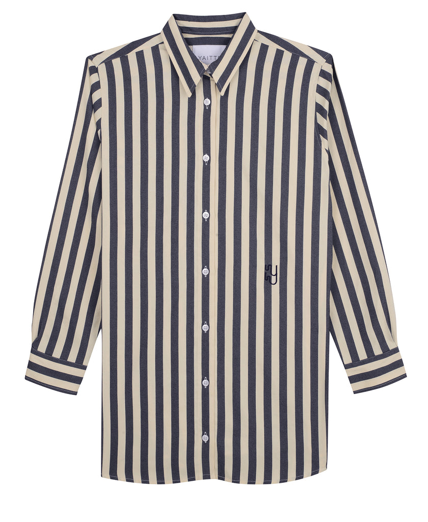 BUOY - Black Striped Shirt – Yaitte