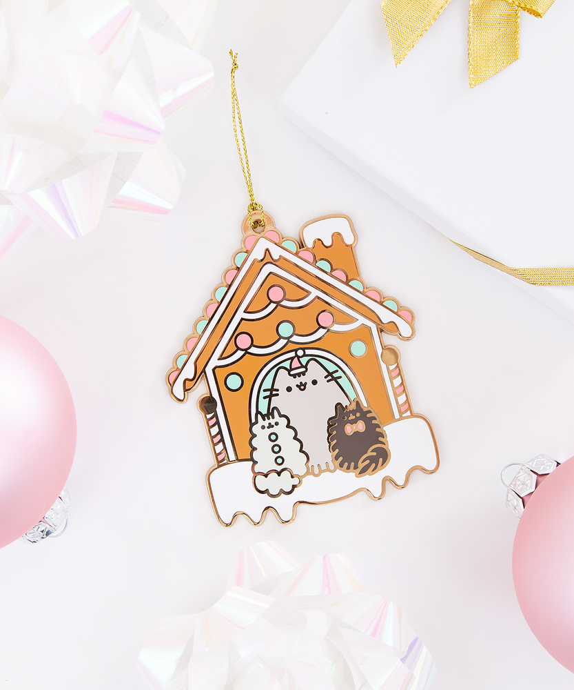 pusheen gingerbread plush