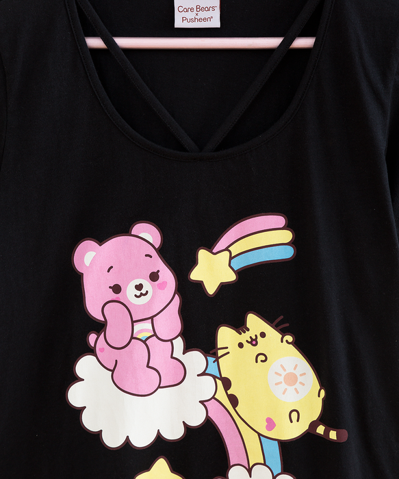 Care Bears x Pusheen Ladies Tee – Hey Chickadee