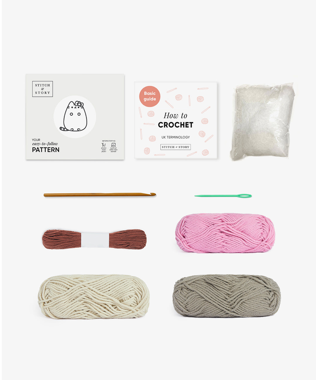 Hello Kitty® x Pusheen® Pusheen Amigurumi Crochet Kit – Pusheen Shop