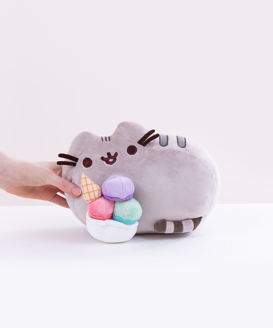 pusheen plush ice cream