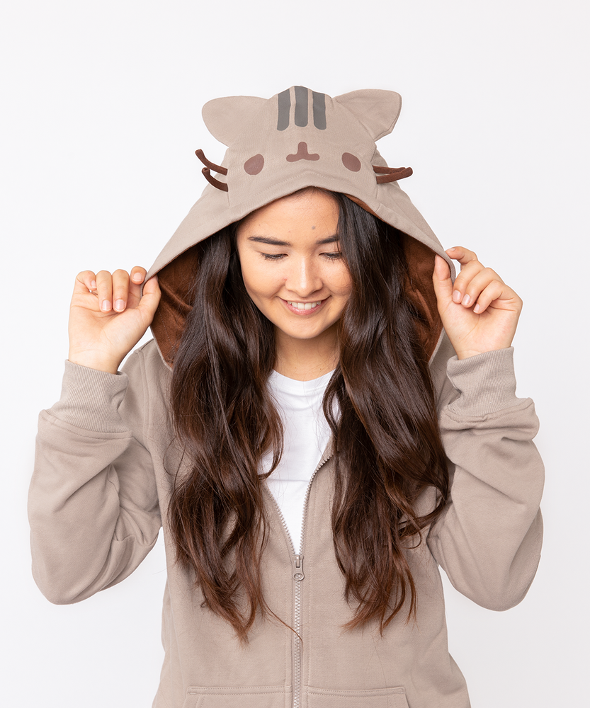 pusheen loaf hoodie