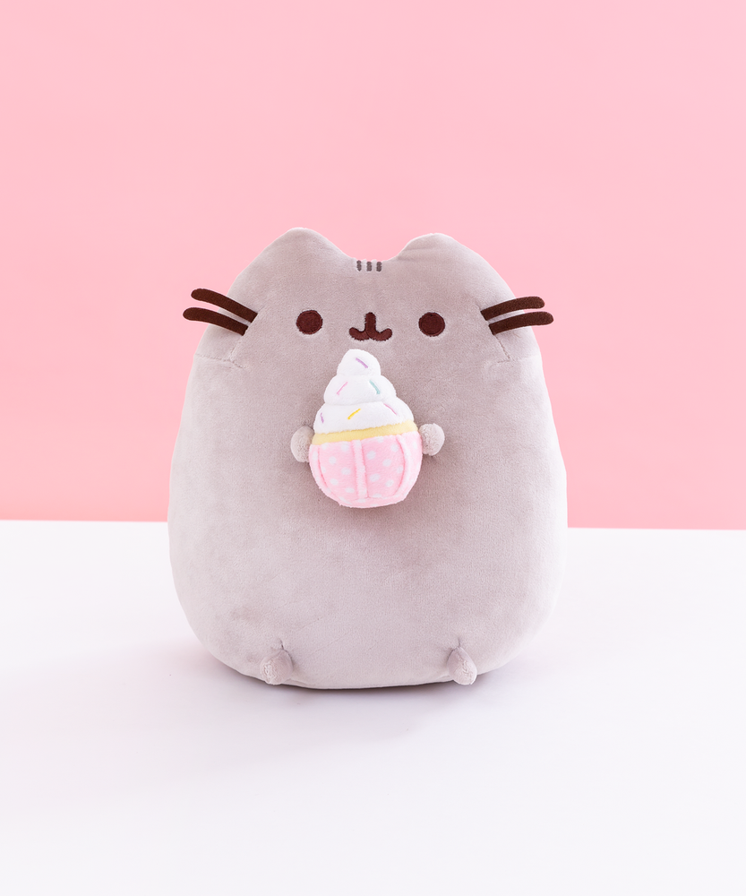 pusheen cupcake plush