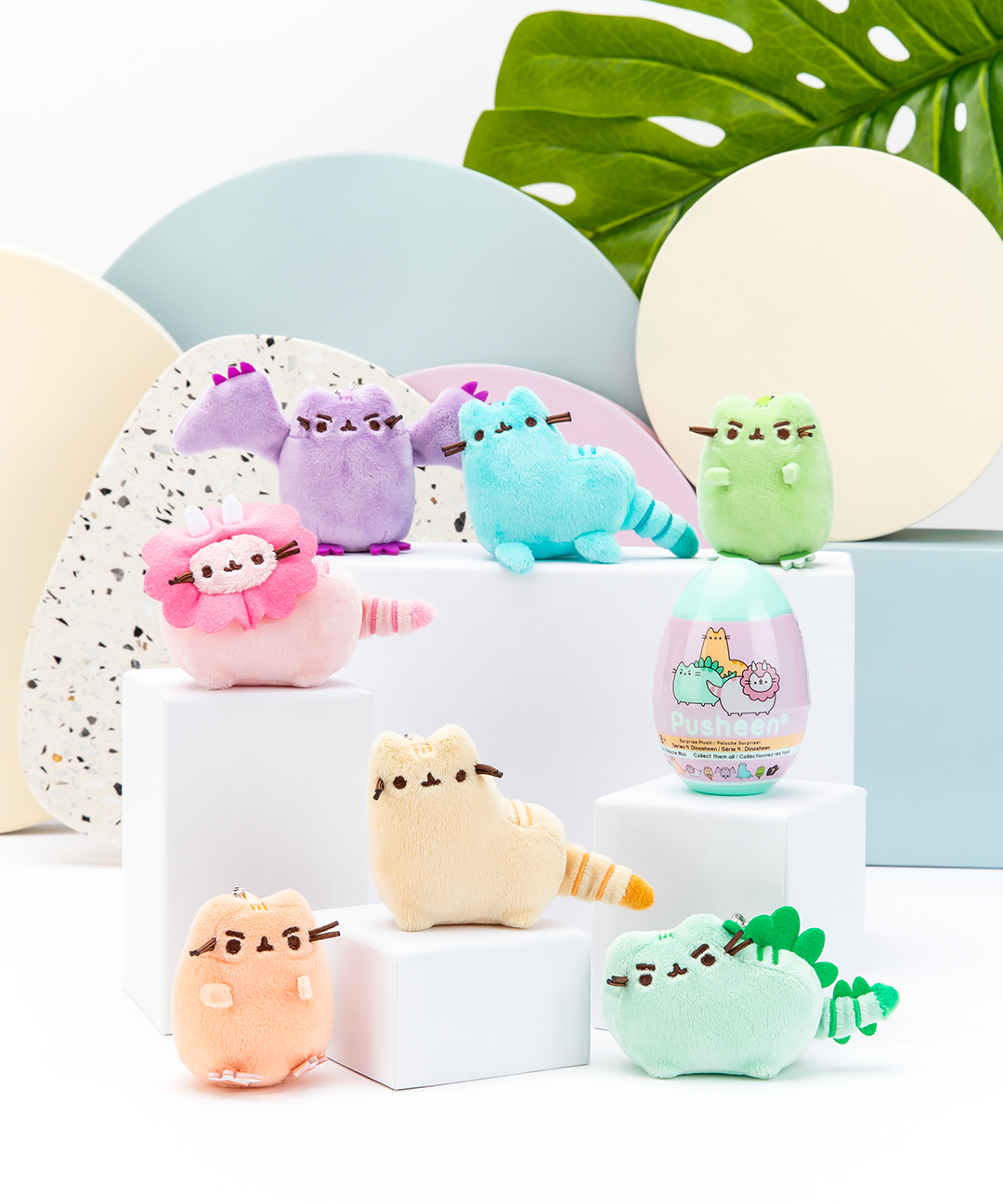 dino pusheen blind box