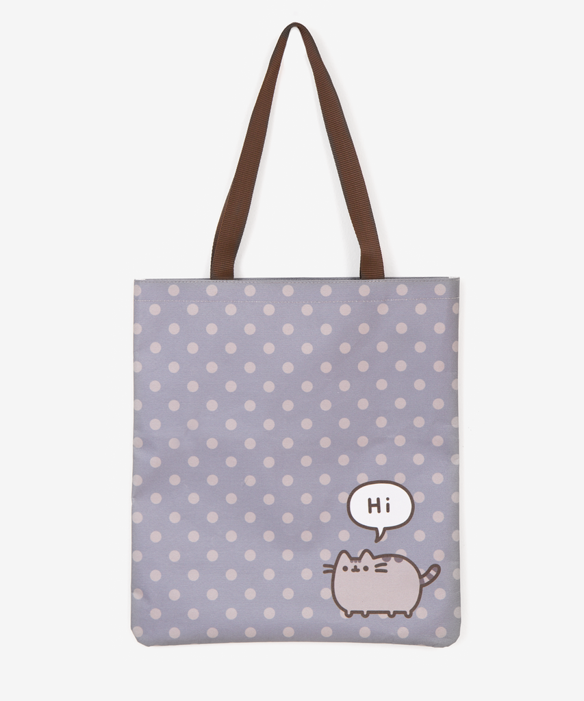 Pusheen Polka Dot Tote Bag – Hey Chickadee