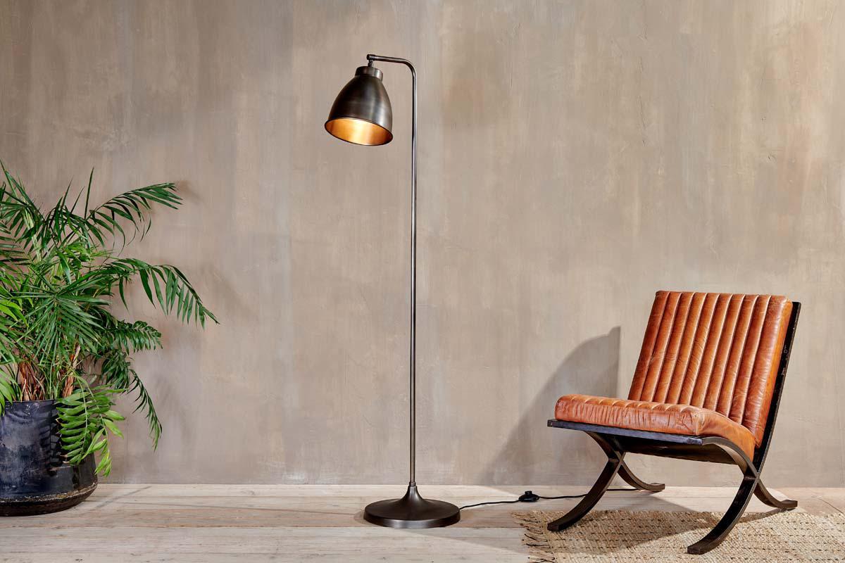 arc lamp bronze