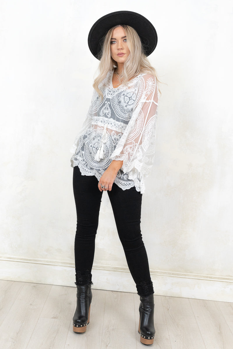 Songbird Kimono Sleeve Top