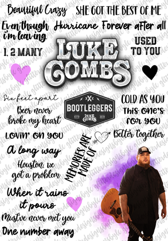 Download Products Tagged Luke Combs Glitter Designs By Lc