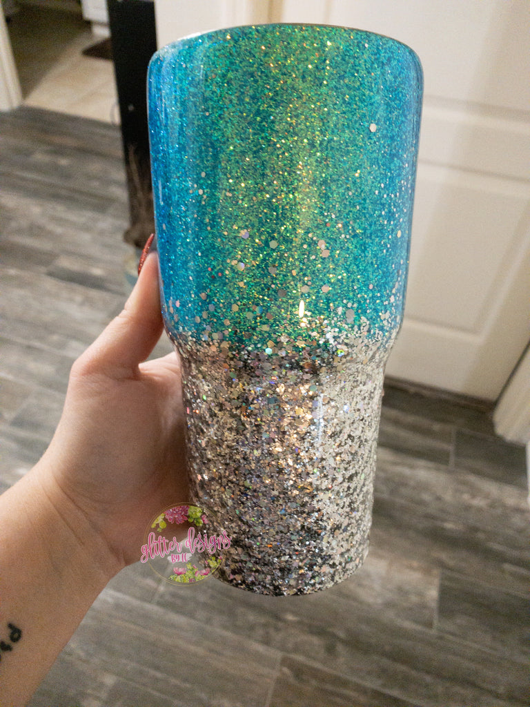 glitter yeti cup