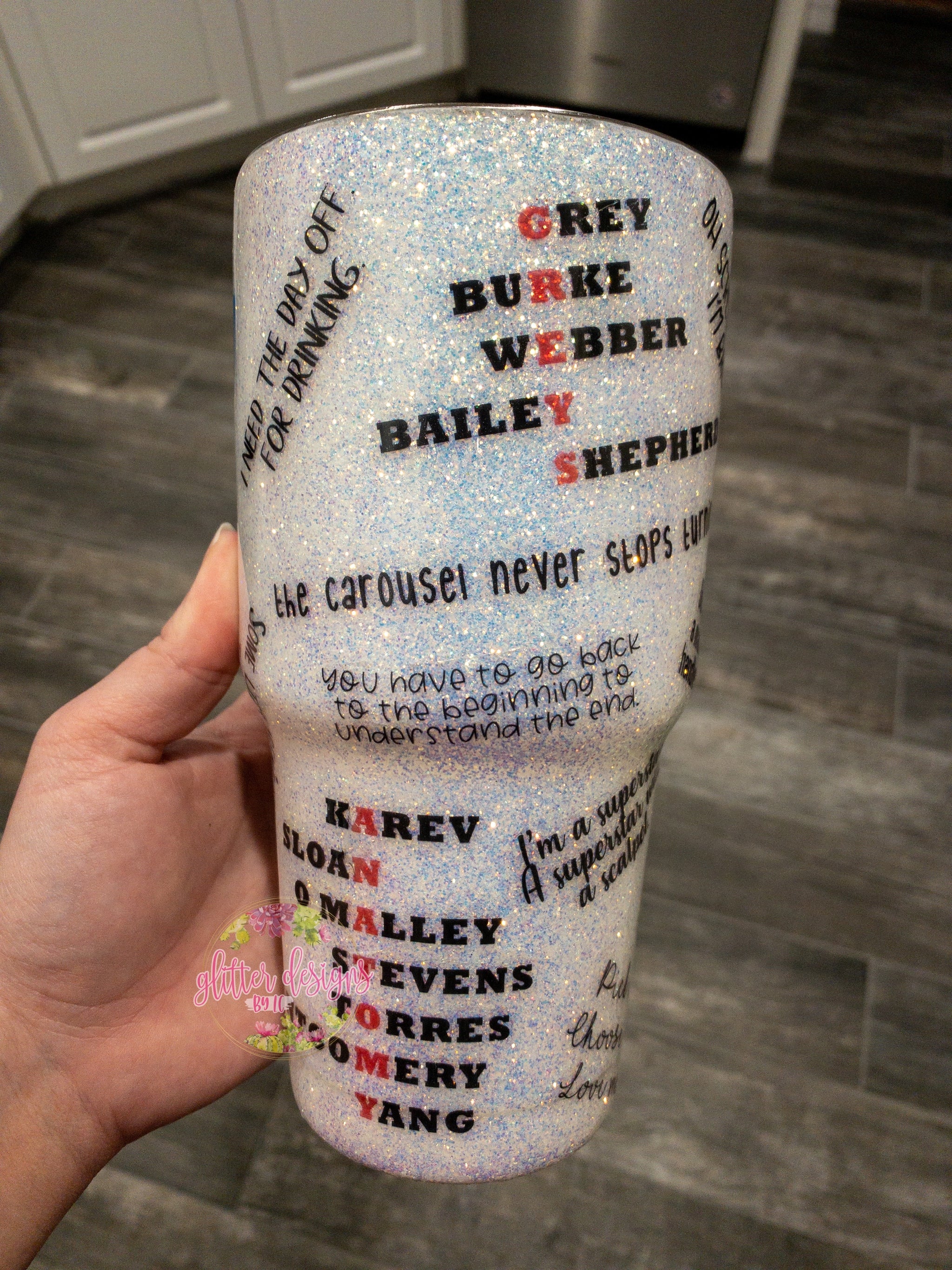 grey's anatomy yeti cup