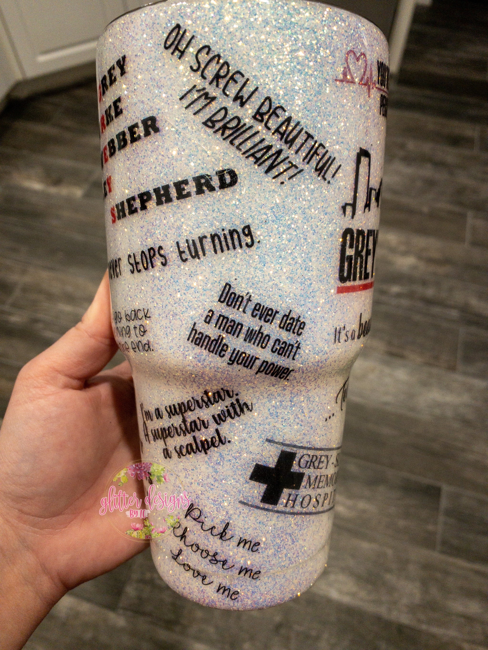 grey's anatomy yeti cup