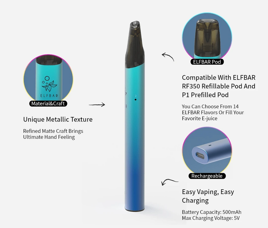 I-Elf Bar Mate500 Pod Vape