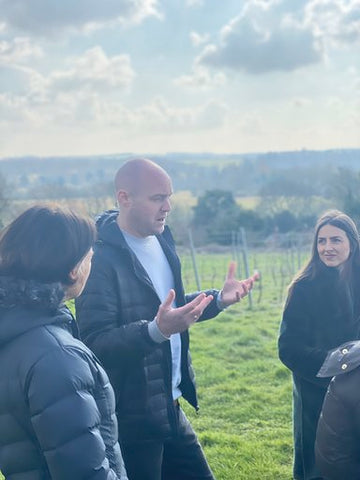 Black Chalk Vineyard owner Andrew Seden