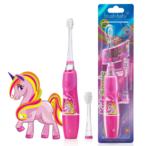 Flossy the Unicorn Electric Toothbrush