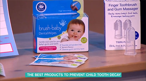 dentalwipes on this morning ITV