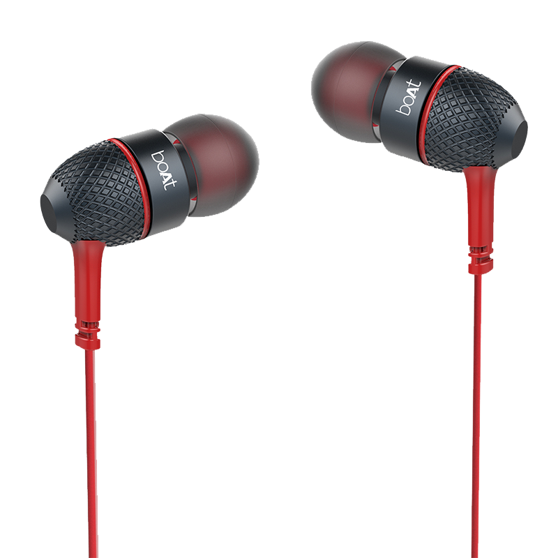 BassHeads 228 | Wired Earphones with Poweful 10mm Driver, Passive Noise Cancellation, Polished metal design - boAt Lifestyle