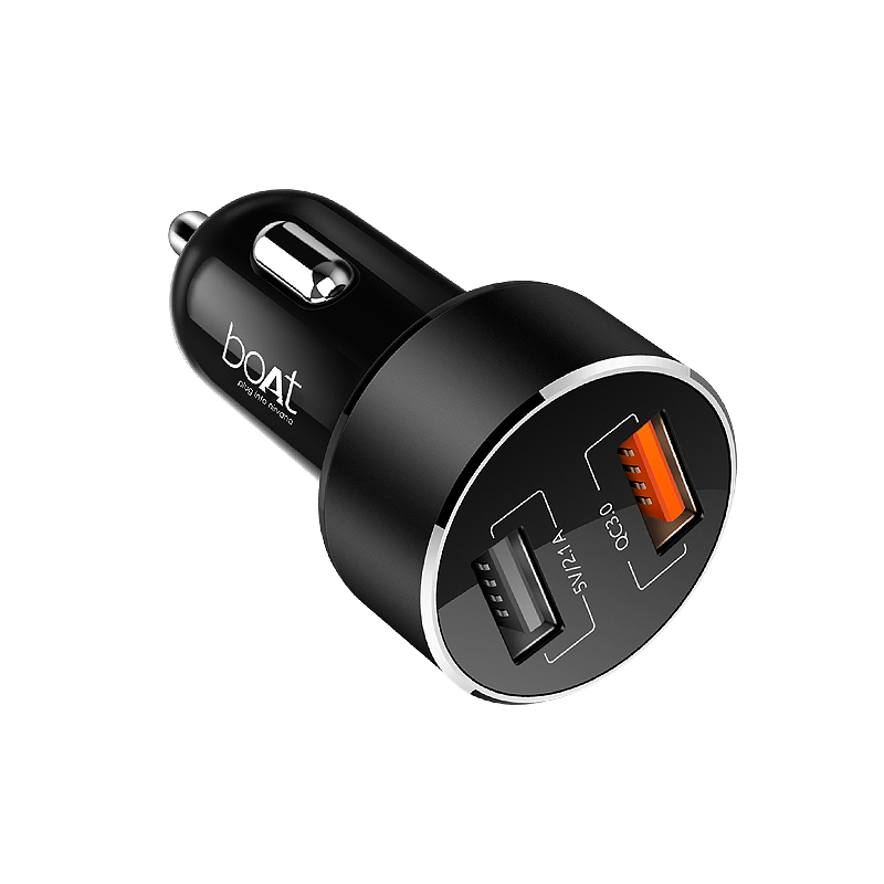 boAt 15 W Qualcomm 3.0 Turbo Car Charger Price in India - Buy boAt 15 W  Qualcomm 3.0 Turbo Car Charger Online at