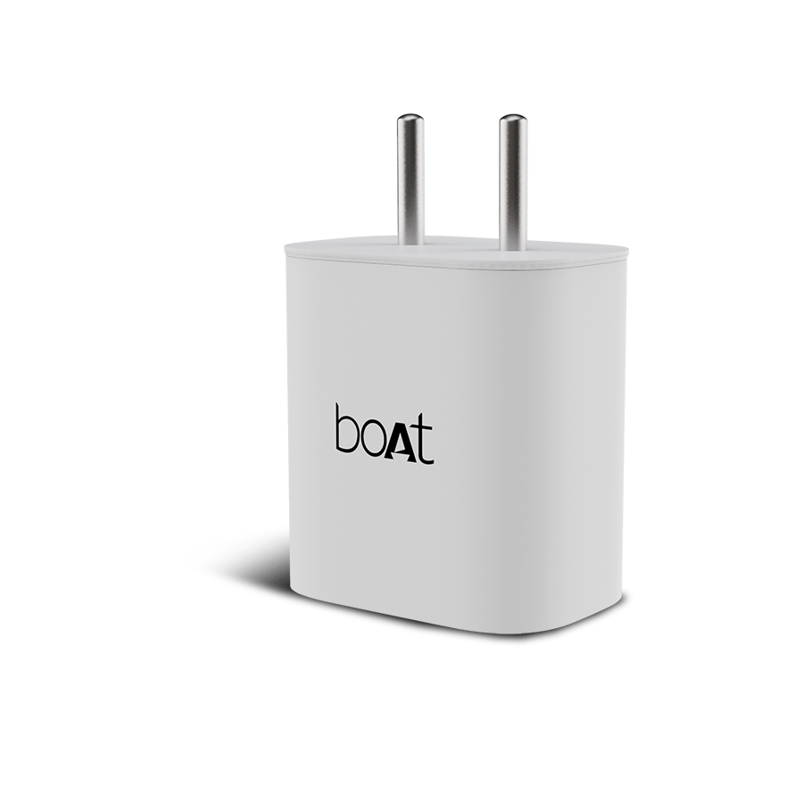 boAt WCD QC3.0 With Type C Cable | Fast Charger with Quick Charge 3.0, Smart IC protection, Spark protection - boAt Lifestyle