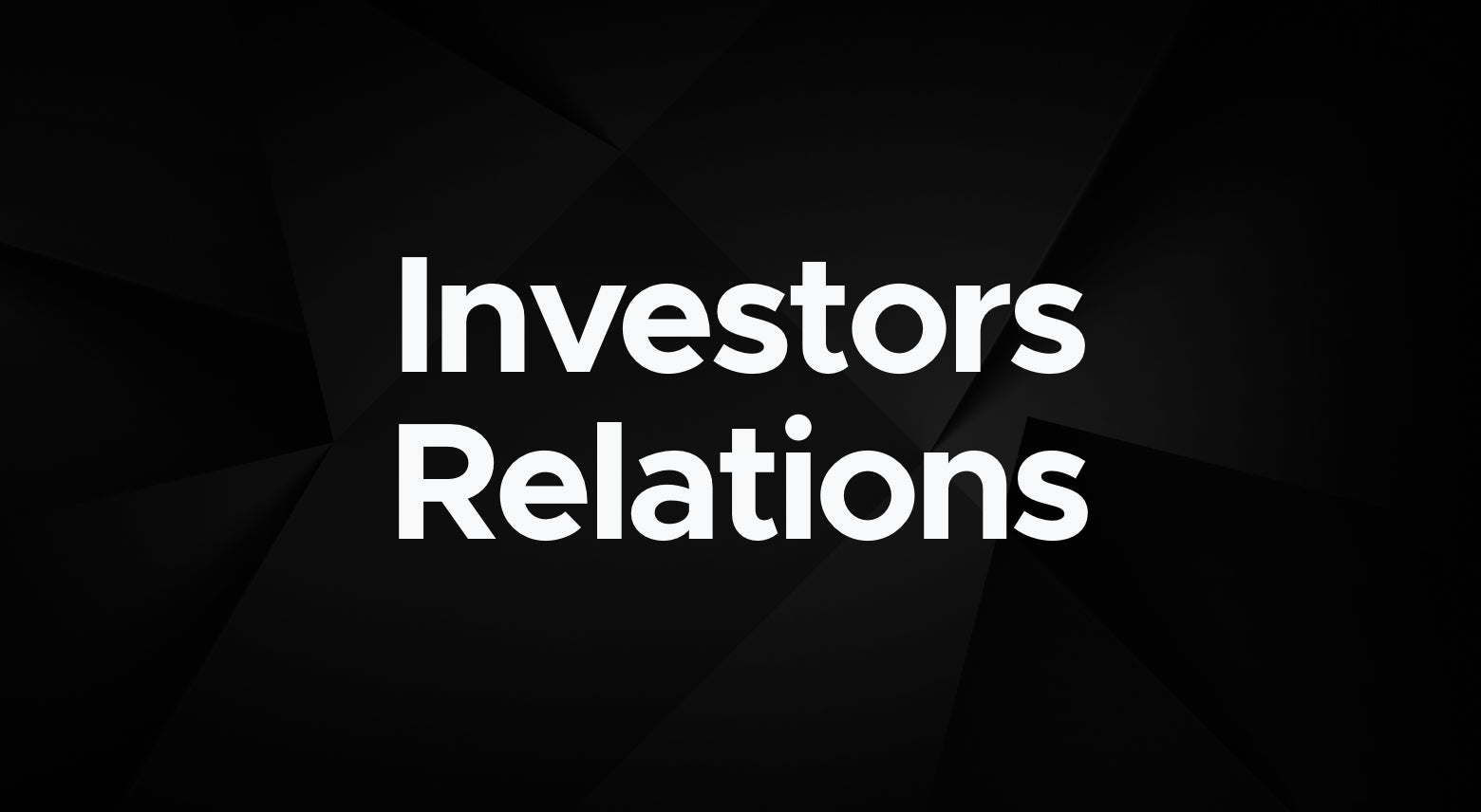 Investor Relations