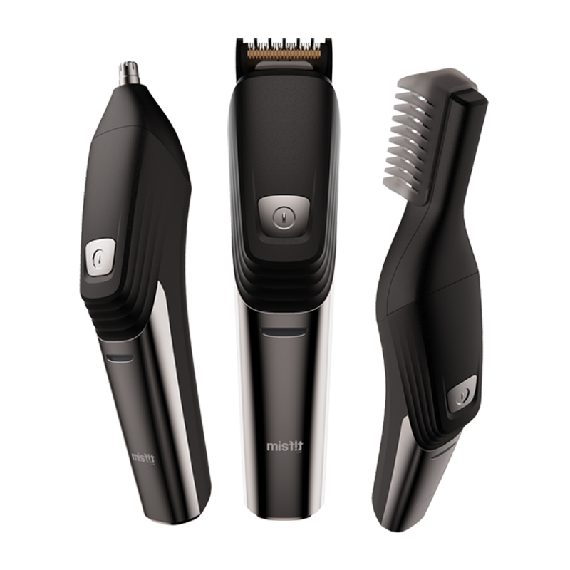 Misfit T200 3-in-1 Grooming Kit for Men | Titanium Blades, 120 min Runtime with 5 Length Settings, USB Charging, Cord/Cordless Usage - boAt Lifestyle